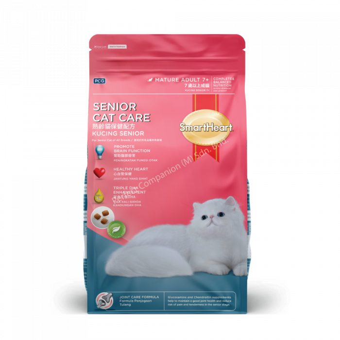 Senior cat clearance food with glucosamine