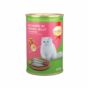 SmartHeart Cat Canned - Pilchard in Prawn Jelly (400g)