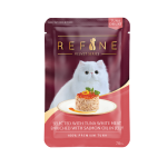 REFINE Premium Cat Pouch - Selected With Tuna White Salmon Oil In Jellly (70g)