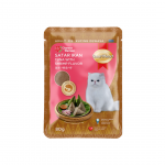 SmartHeart Cat Pouch - Satar Ikan Tuna With Shrimp (80g)